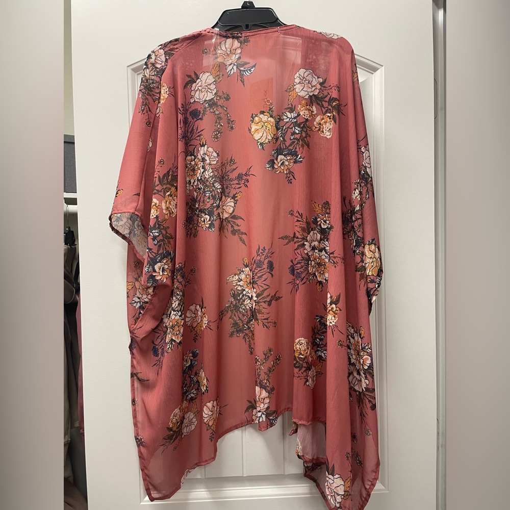 Floral Sheer Wrap